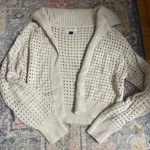 Cream cardigan